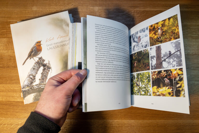 Minu kolmas raamat ”Eesti metsalinnud. Laululinnud”